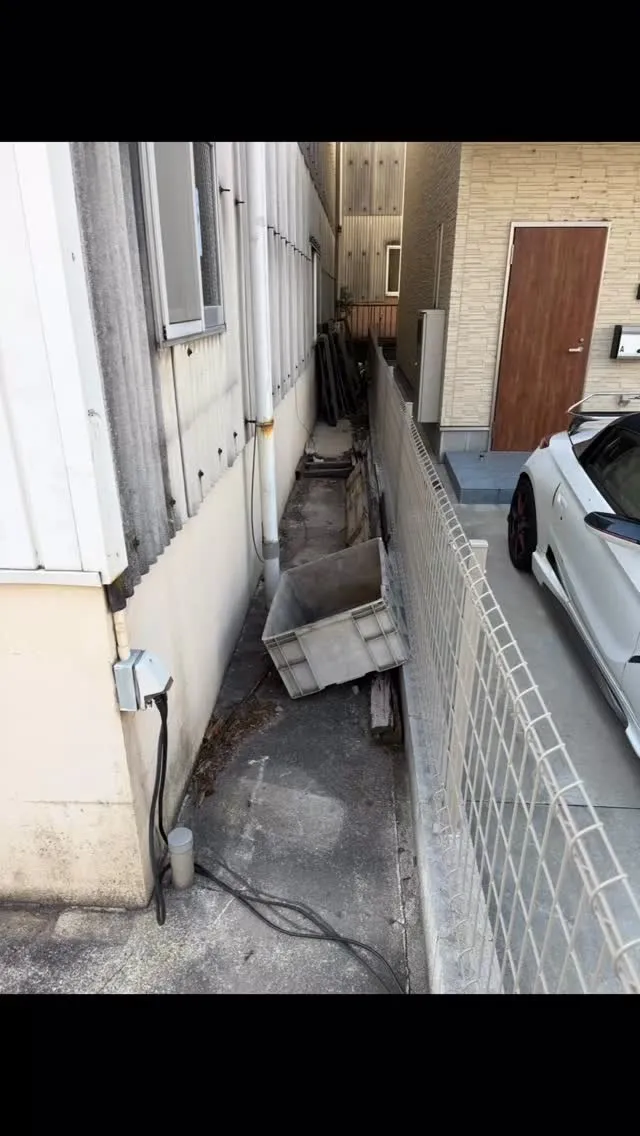 今回はまた別の工場周りのお掃除をさせて頂きました。