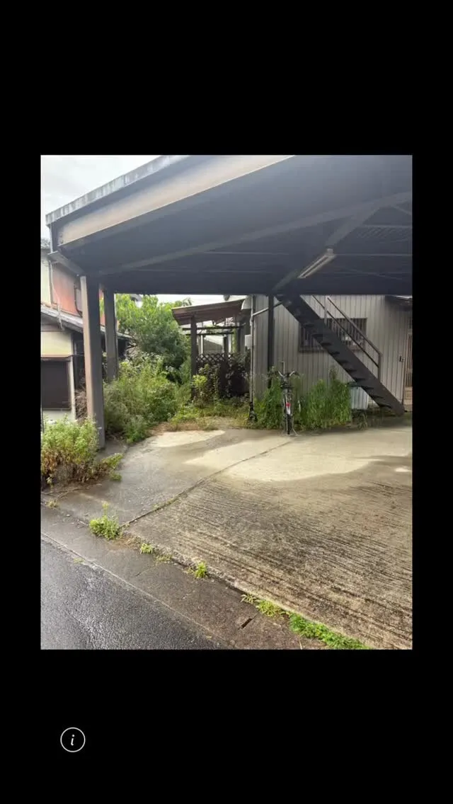 今回は、植物を全て無くして欲しい！とのご依頼を頂きました。